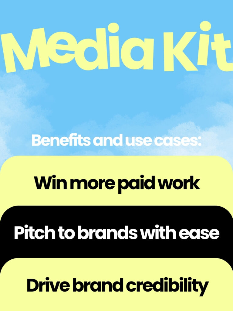 Media Kit Template for Canva | Content Creators